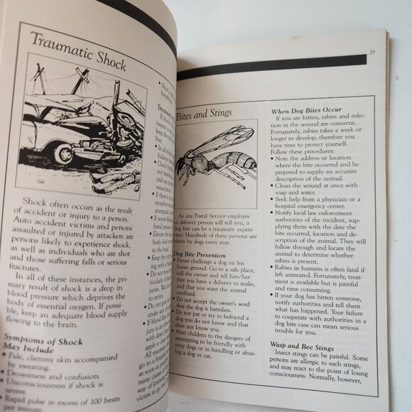 Vintage Miami Valley Hospital Home Emergency Guide Book 1980's - Picture 4 of 8